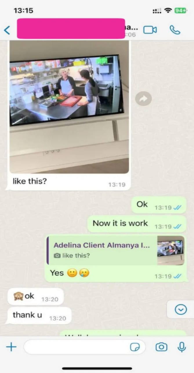WhatsApp Testimonial